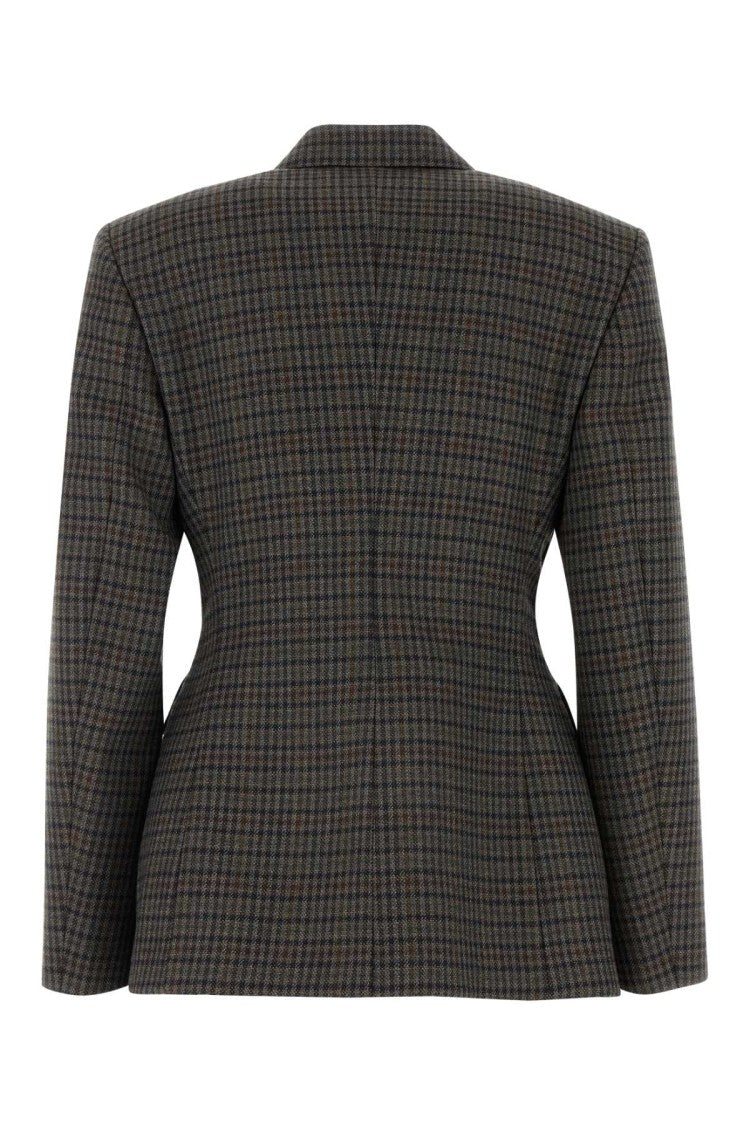 Balenciaga Embroidered Wool Blazer