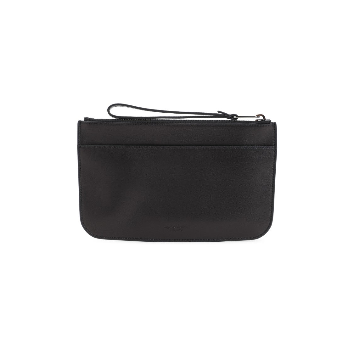 Giorgio Armani Lamb Leather Accessory With Ample Storage And Refined Detailing