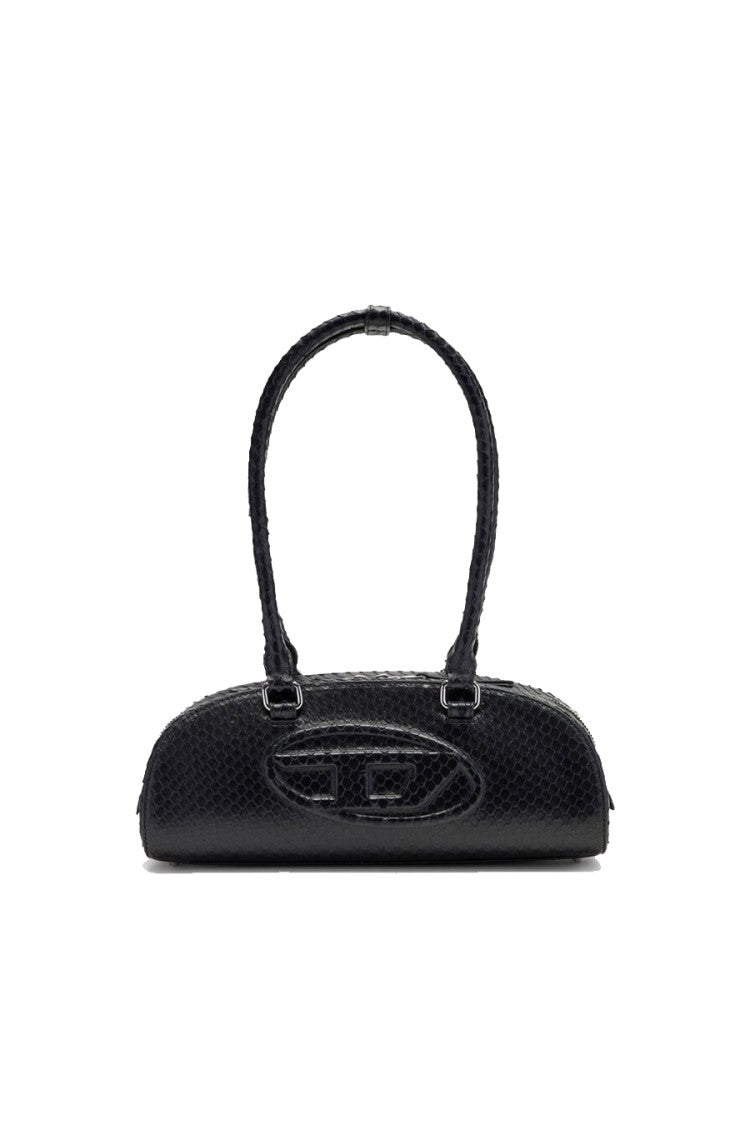 Diesel Black Leather Shoulder Bag