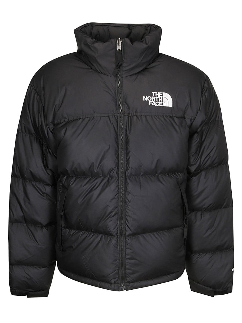The North Face Down Jacket With Contrasting Embroidered Logo