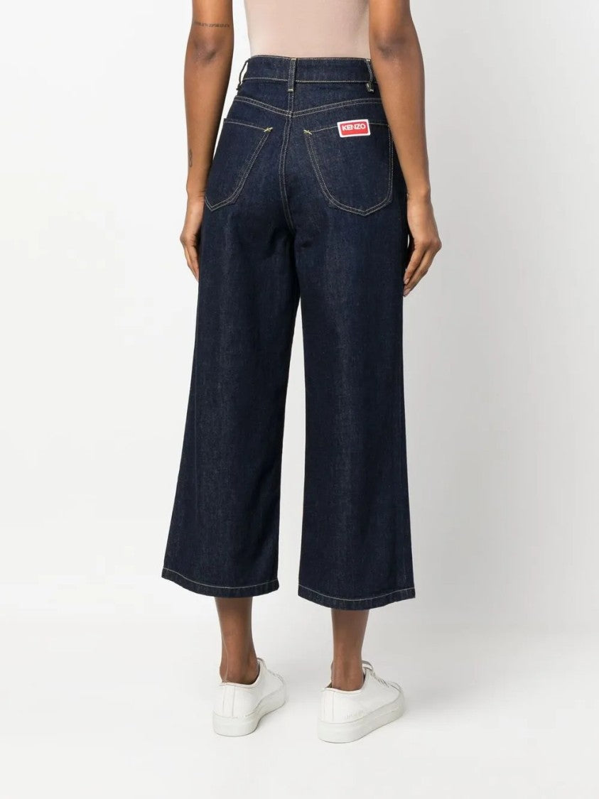 Kenzo Tailored Fit Straight Leg Cut Trousers