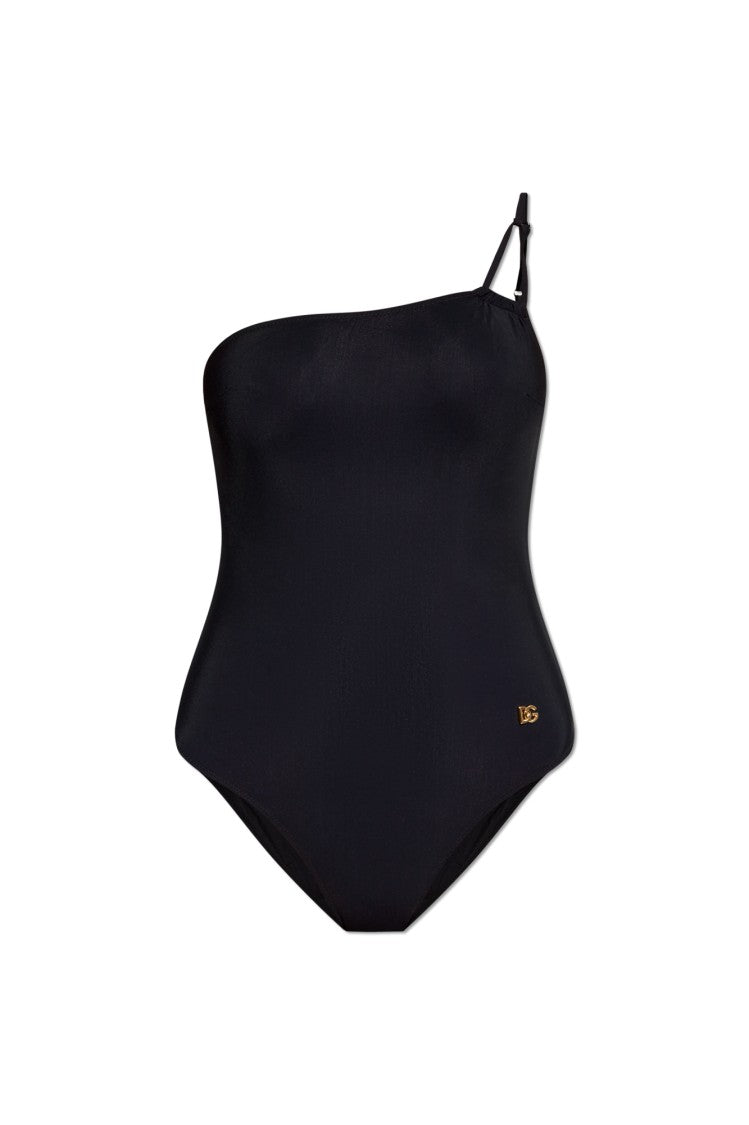 Dolce & Gabbana Asymmetric Cut One-Piece Swimsuit