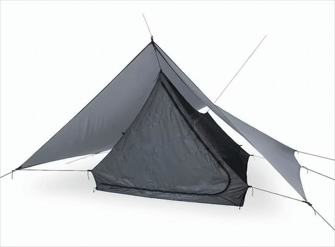Liteway Triangular Outdoor Shelter With Zippered Entrance