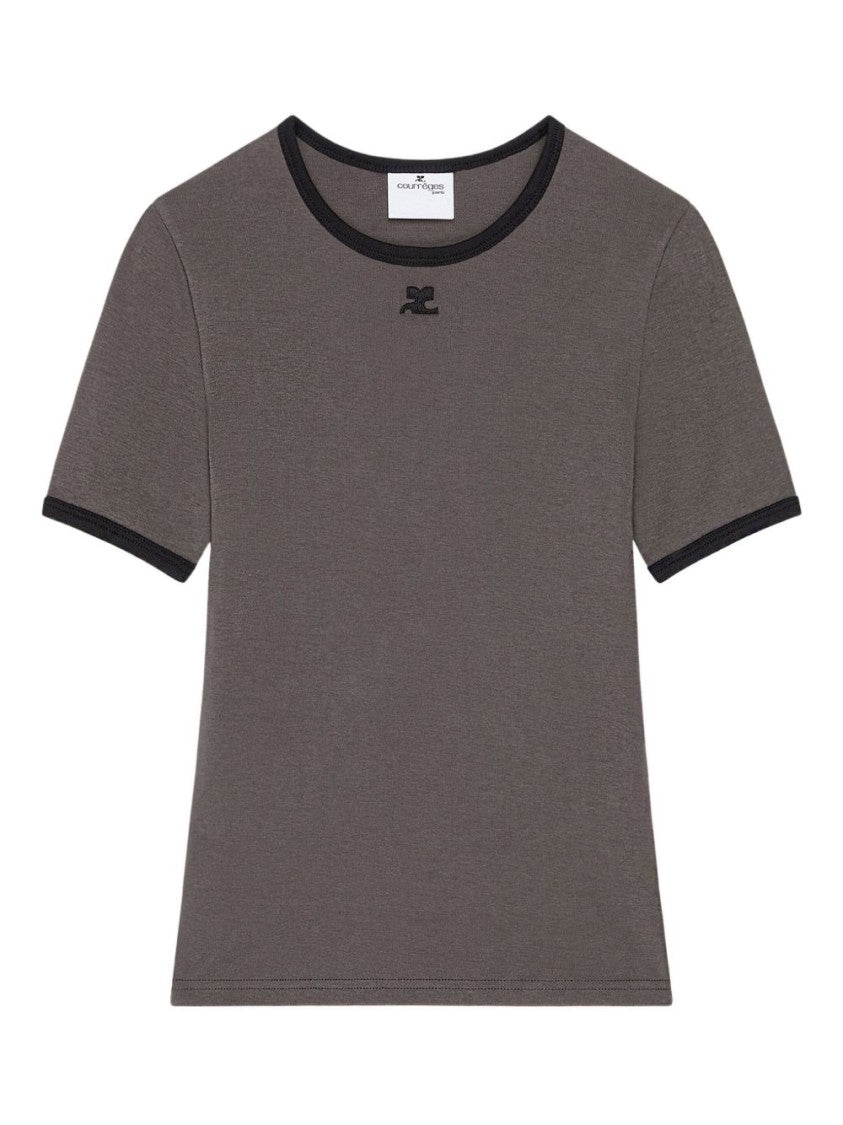 Courrèges Signature Contrast T-Shirt