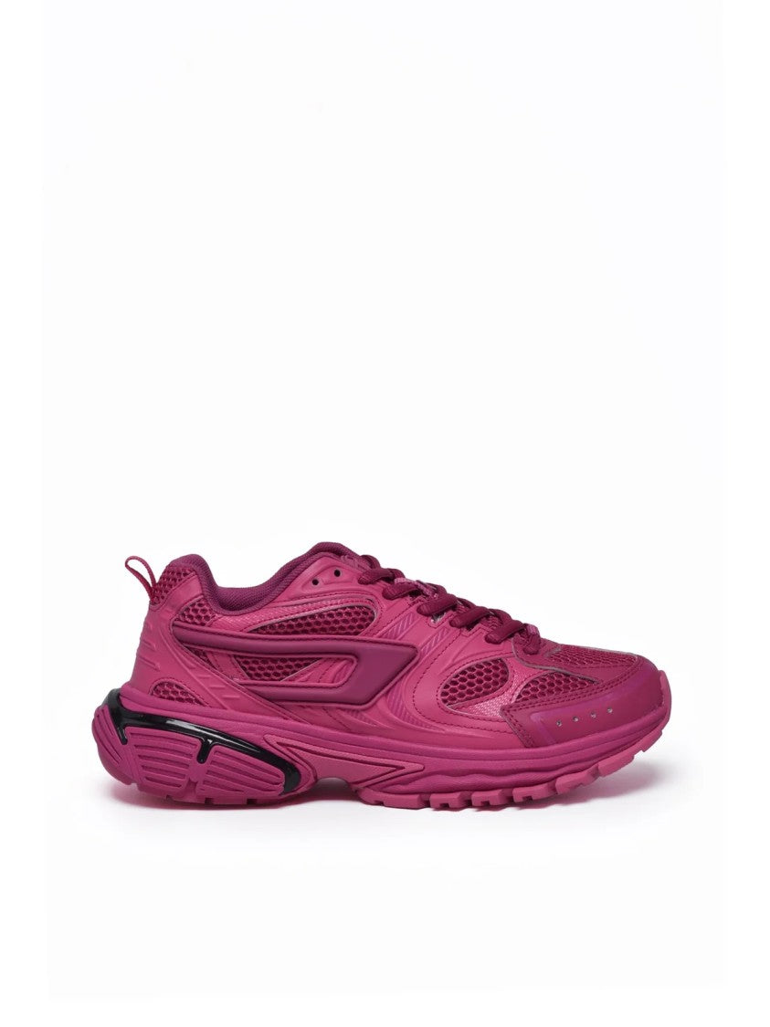 Diesel Fuchsia Polyester Serendipity Sneakers
