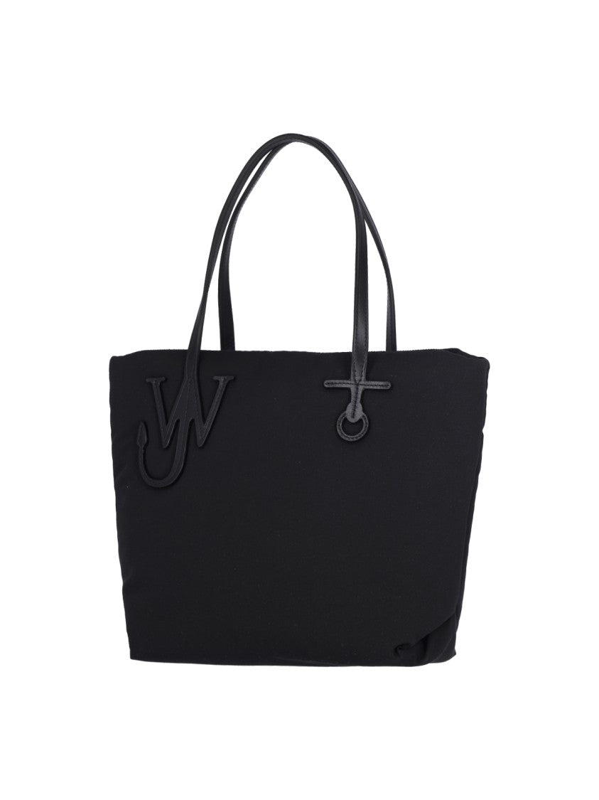 J. W. Anderson Small "Puffy Anchor" Tote Bag – Black