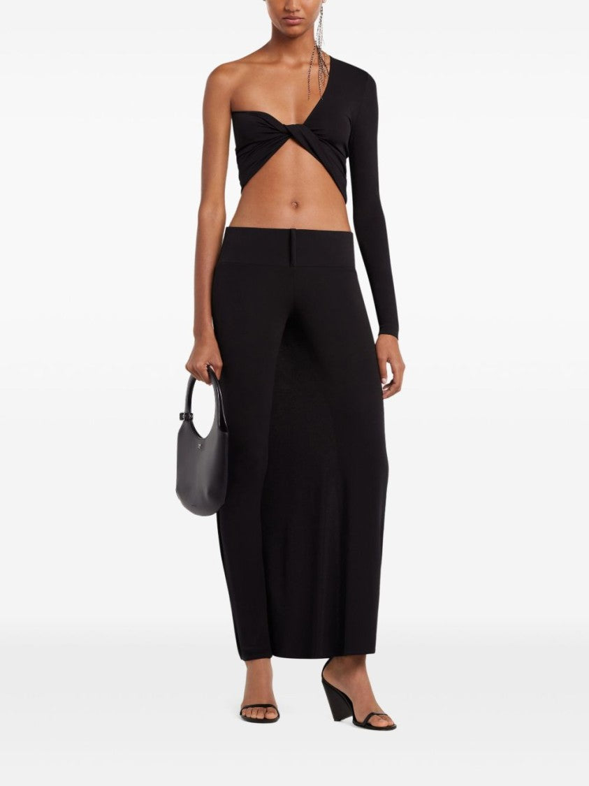 Courrèges One-Shoulder Twisted Front Top