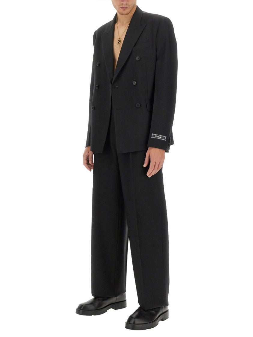 Versace Double-Breasted Blazer