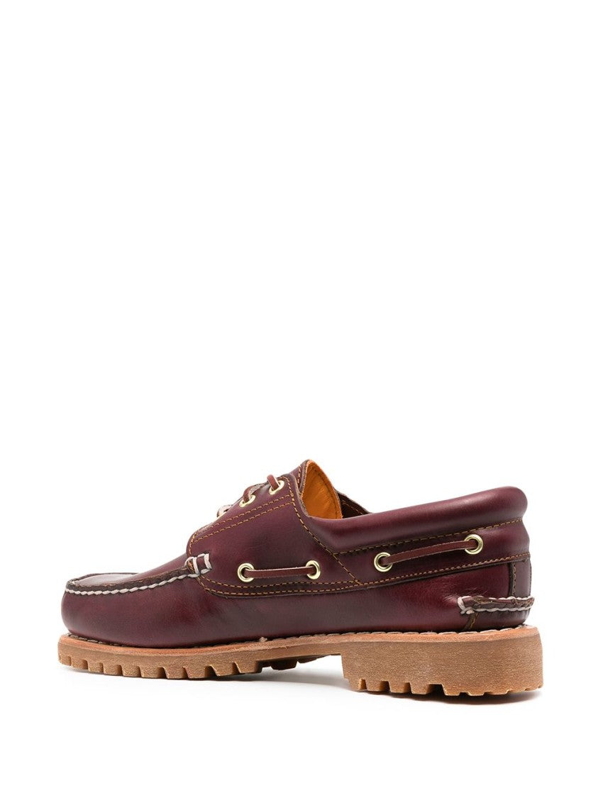 Timberland Moccasin-Inspired Purple Flat Shoes