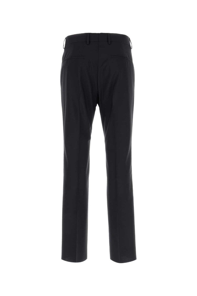Valentino Garavani Dark Blue Wool Blend Pant