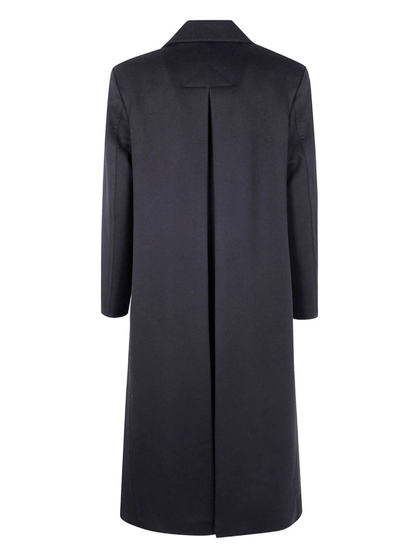 Tom Ford Long Double-Breasted Virgin Wool And Cashmere Coat