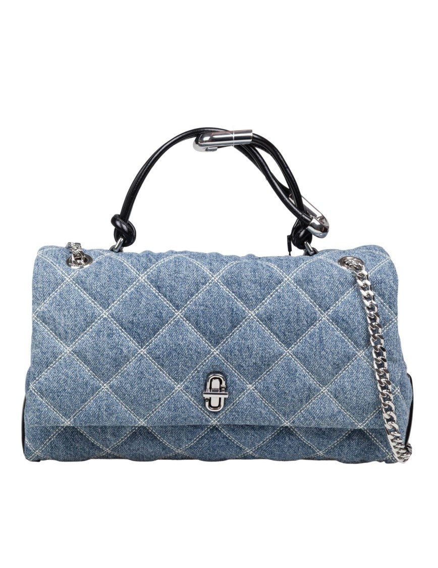 Marc Jacobs The Dual Chain ​​Quilted Denim Handbag