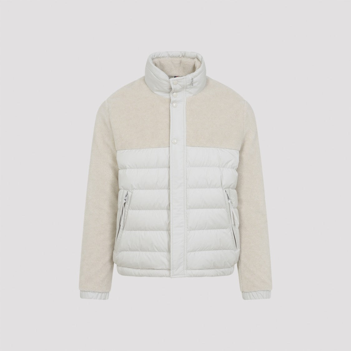 Moncler Padded Down Jacket With Quilted Design