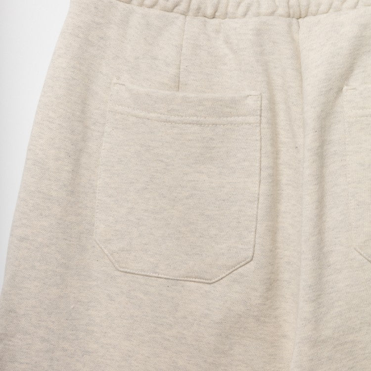 Adererror Mid-Rise Oatmeal Trousers With Signature Logo Patch