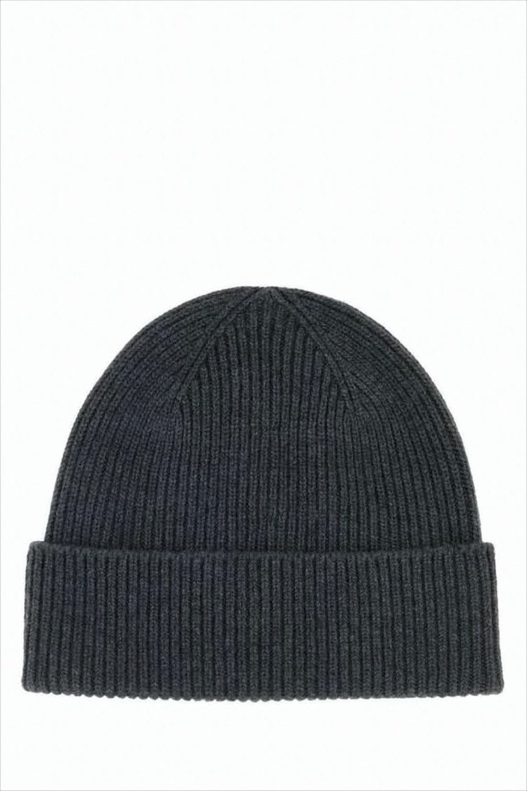 Gucci Ribbed Cashmere Beanie With Subtle Logo