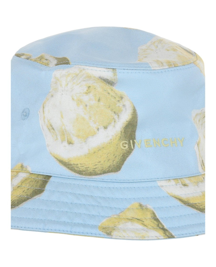 Givenchy Lemon Print Silk Bucket Hat