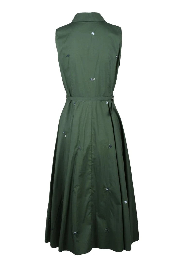 Marella Ensign Shirt Dress - Green