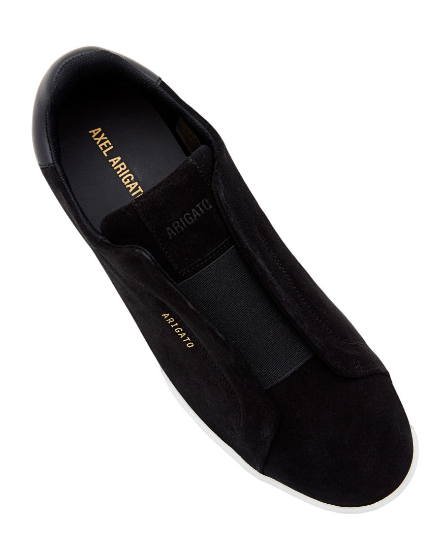 Axel Arigato Black Dice Slip On Suede Loafers