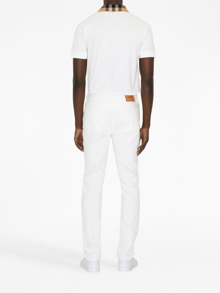 Burberry Vintage Check Polo With Classic Collar