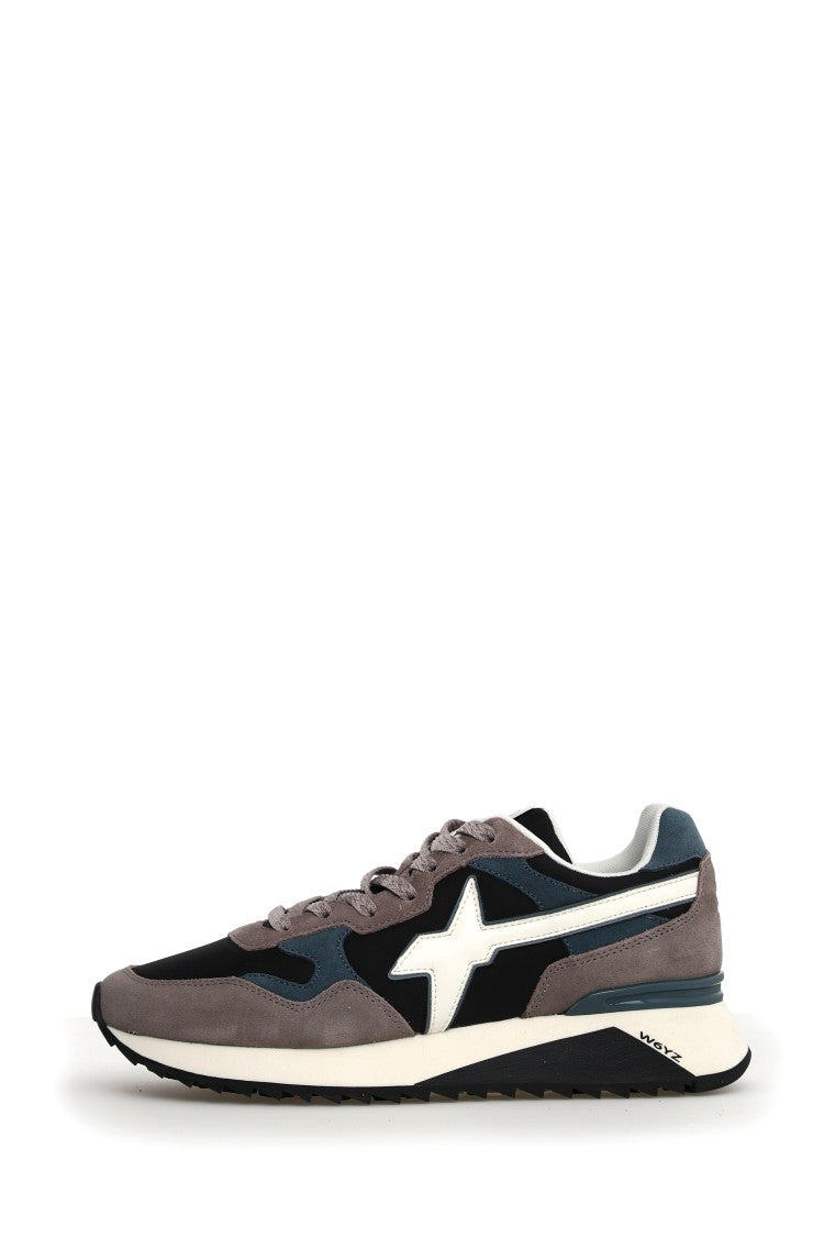 W6yz Grey Sneakers Chunky Ultra-Light Sole Star