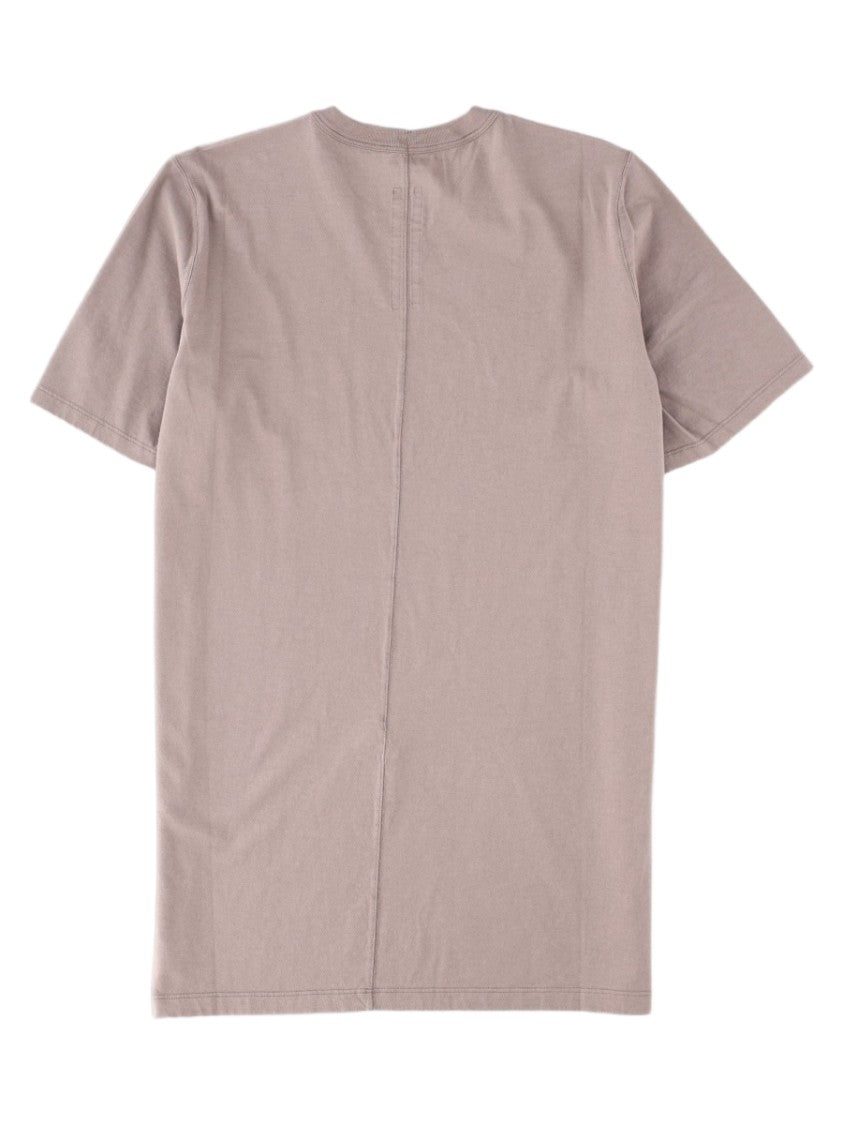 Rick Owens Brown Minimalist Vertical Back Seam Cotton T-Shirt