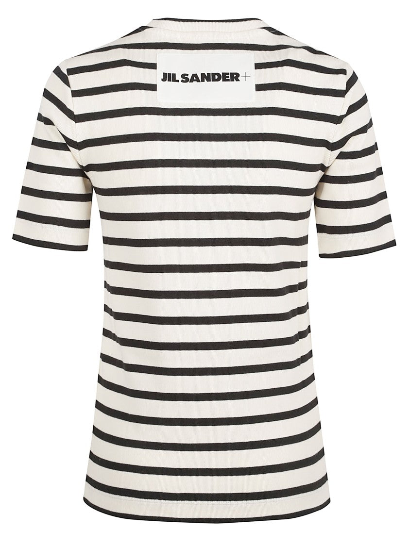Jil Sander Fine Ribbed Cotton T-Shirt