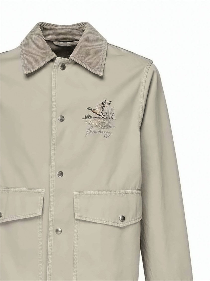 Burberry Classic Button-Up Jacket