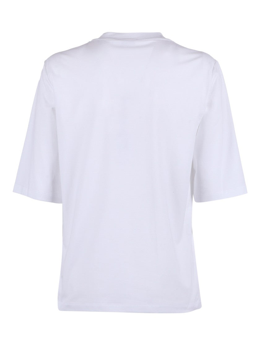 Peserico White Boxy Blouse