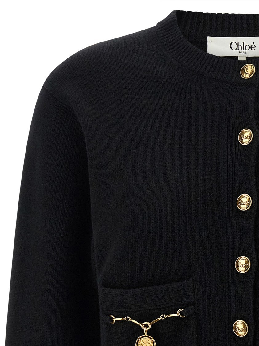 Chloé 'Horse Medal' Cardigan