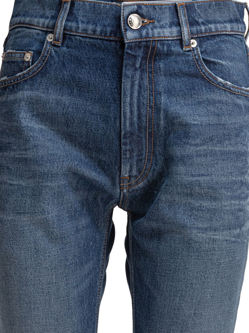 Max Mara Straight-Leg Jeans With Mid-Rise Waist