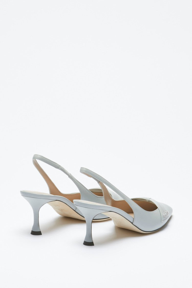 N°21 Leather Slingback Pumps