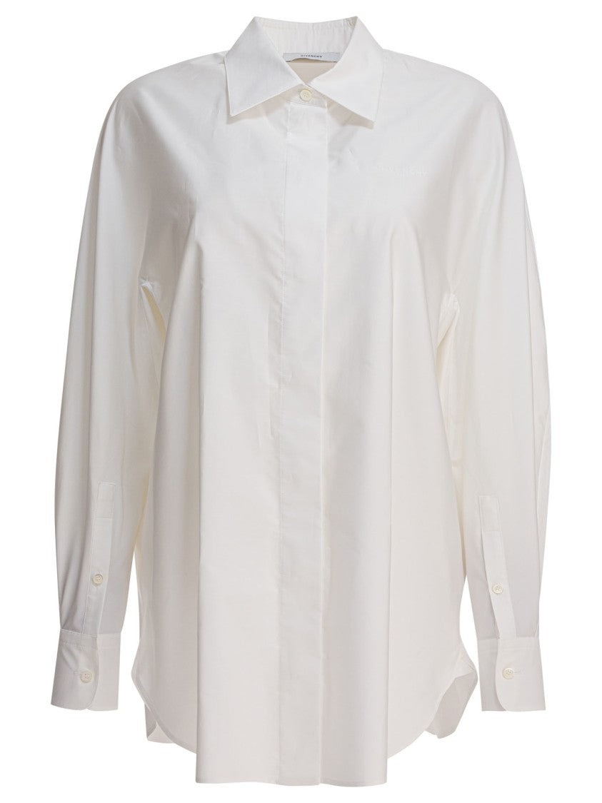 Givenchy Cocoon Shirt With Embroidered Detailing