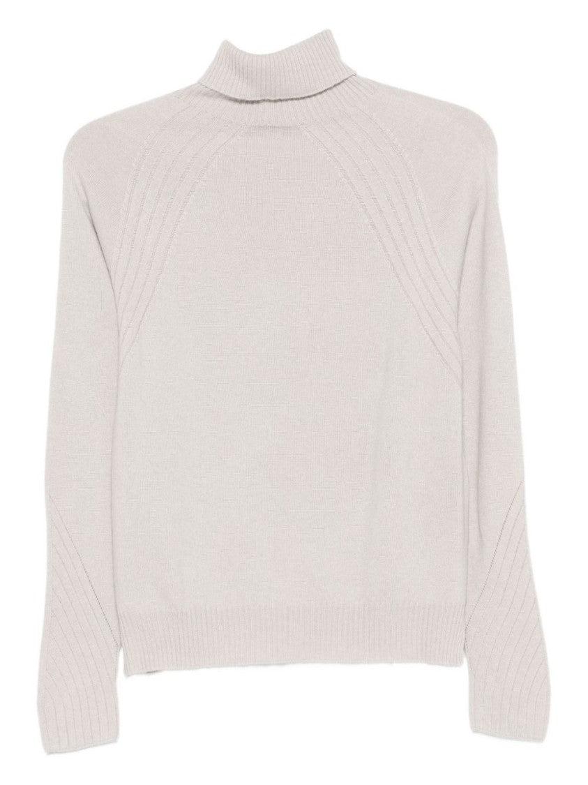 D. Exterior Relaxed Knit Sweater With Classic Design