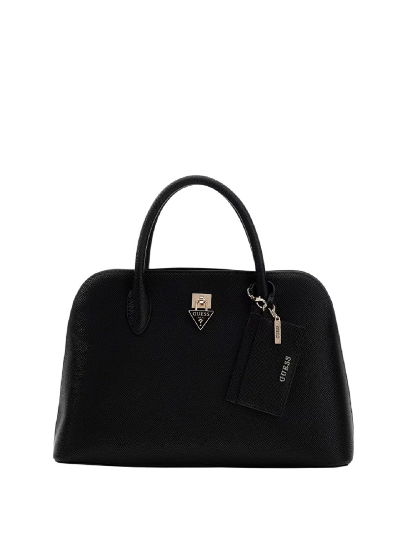 Guess Structured White Handbag