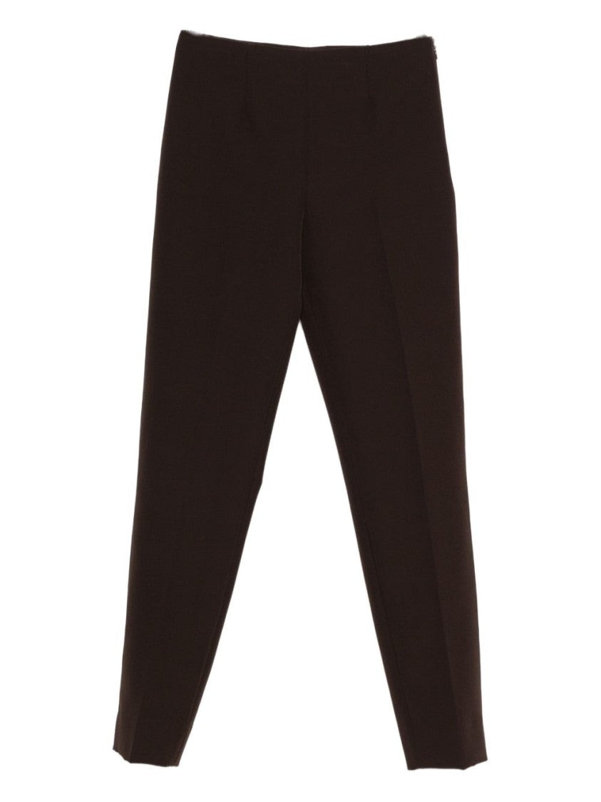 Pt Torino Tailored Black Trousers With Straight-Leg Cut