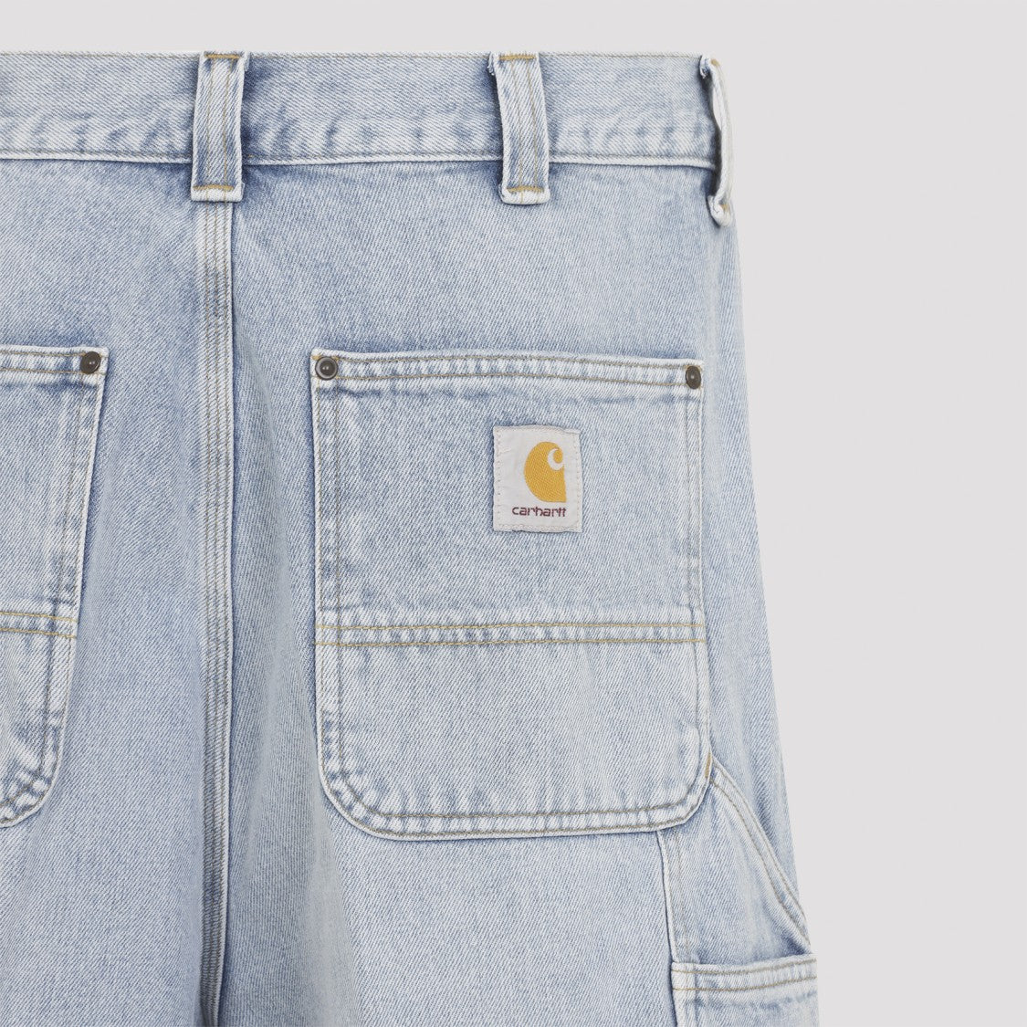 Carhartt Wip Light Wash Denim Bermuda Shorts