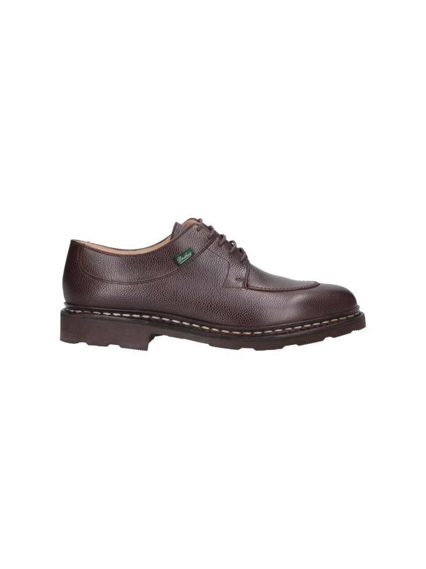 Paraboot Brown Avignon Calfskin Leather Brogues