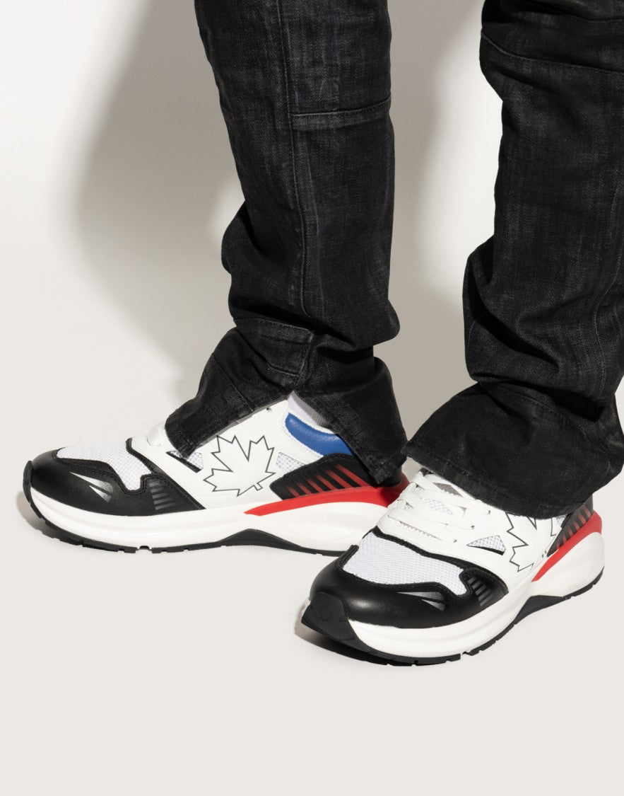 Dsquared2 Dash Logo Lace-Up Sneakers