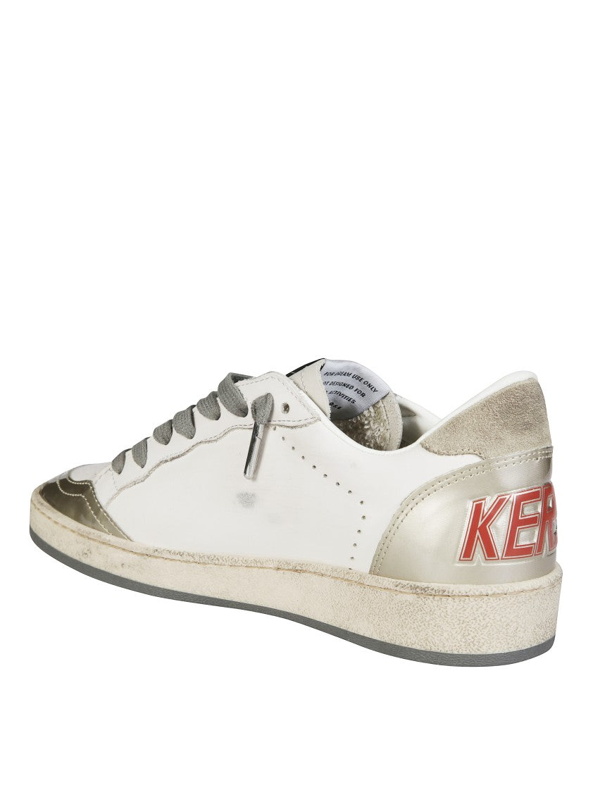 Golden Goose Ballstar Leather Upper Low-Top Sneaker