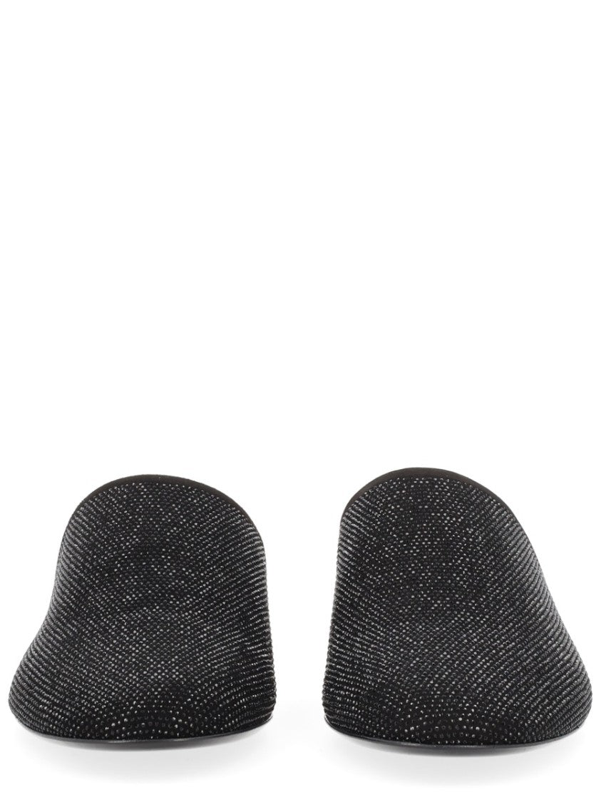 Premiata Pointed Toe Leather Glamour Slipper