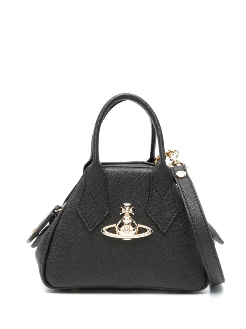 Vivienne Westwood Compact Black Handbag