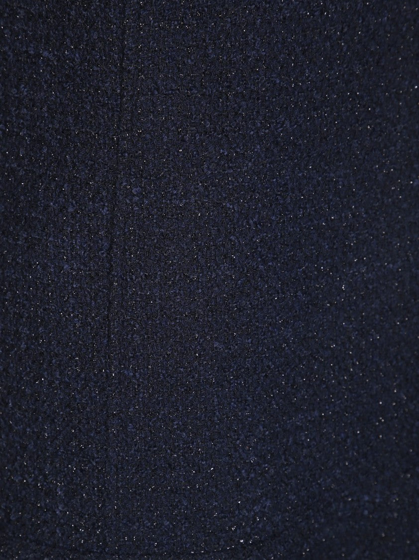 Pinko Arrosto Tweed Lurex Dress