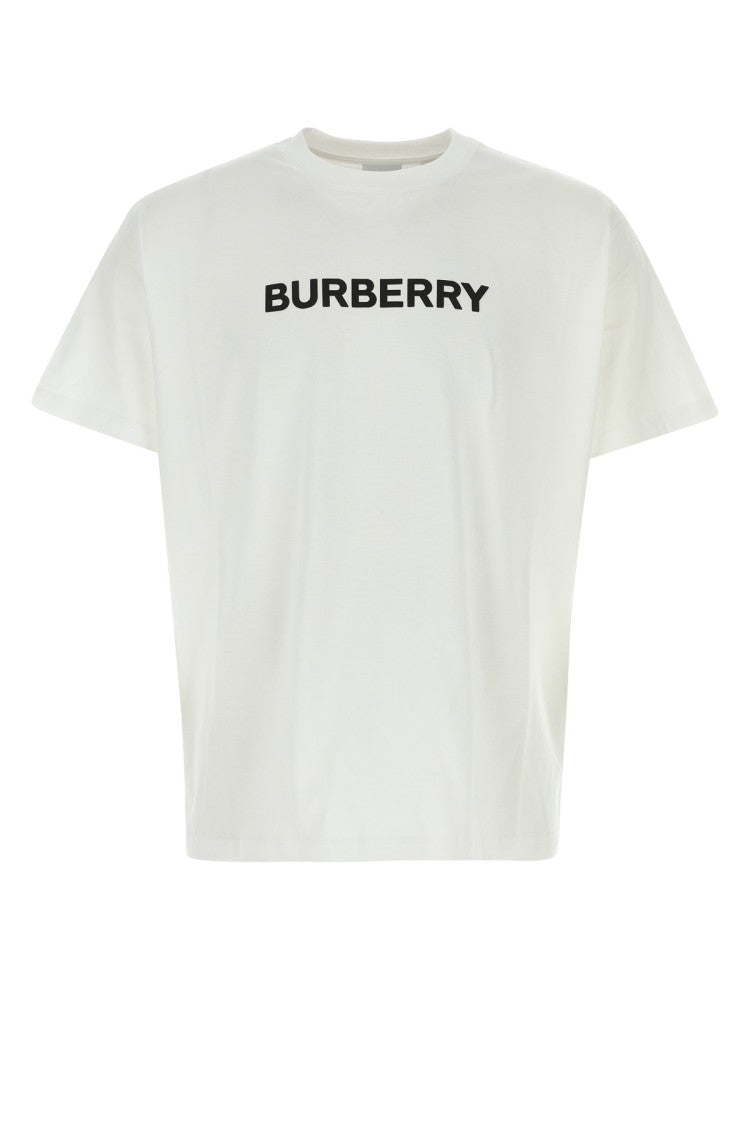 Burberry White Cotton T-Shirt