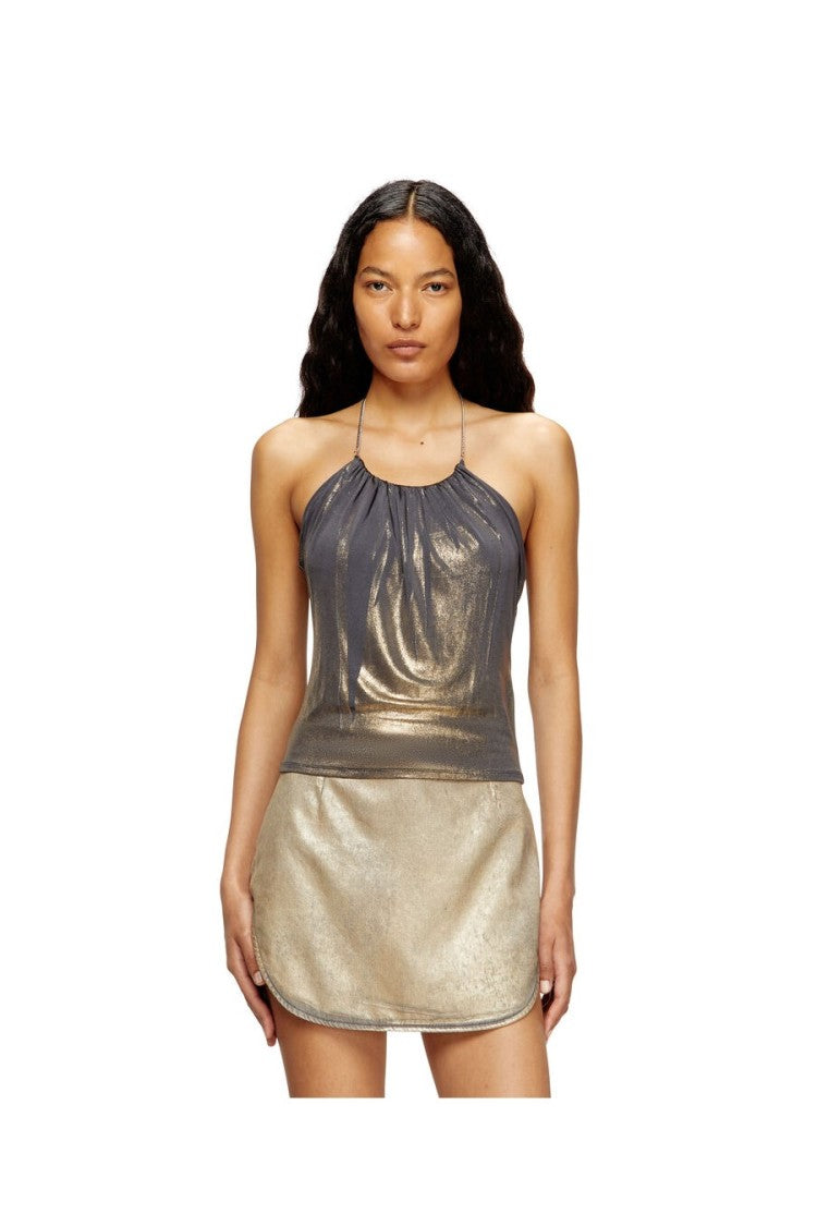 Diesel Slate Satin Tank Top