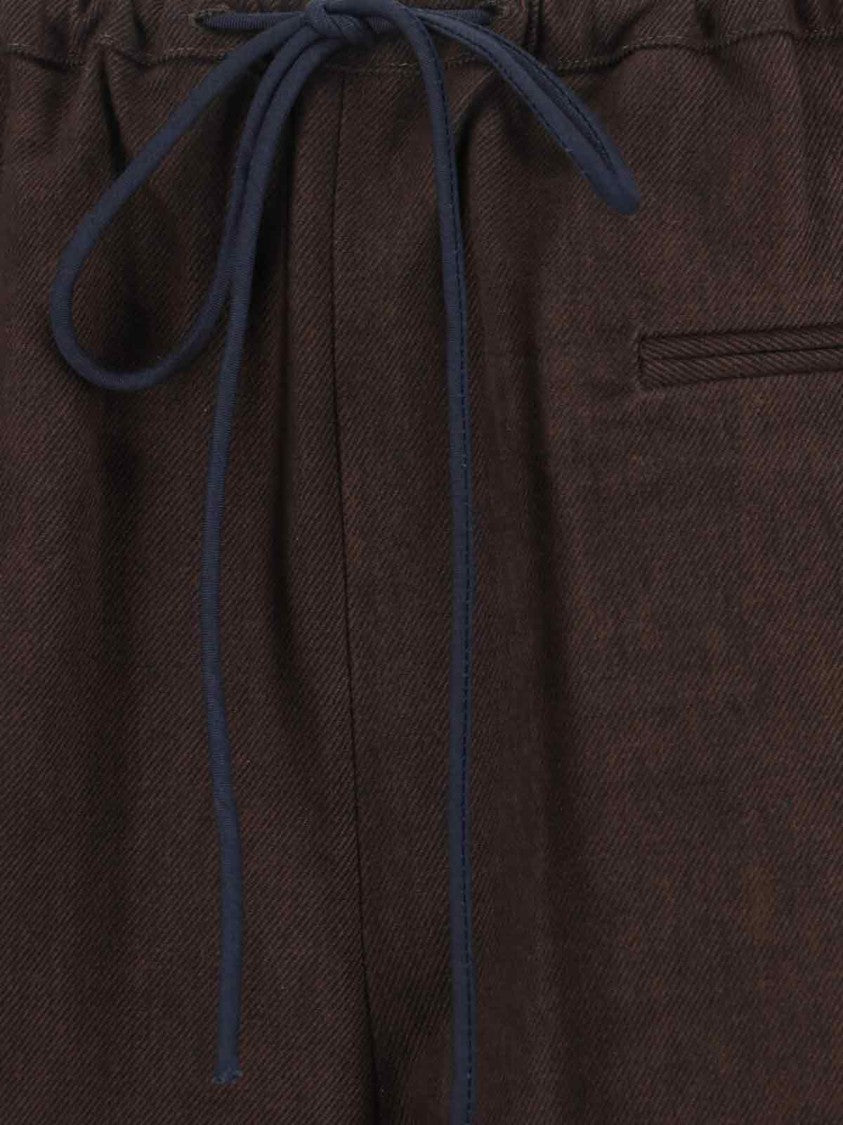 Sibel Saral Wide-Leg Trousers With Elastic Waistband And Minimalist Design