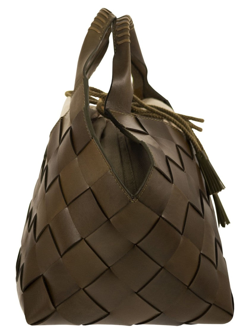 Dragon Botteghe - Braided Leather Bag