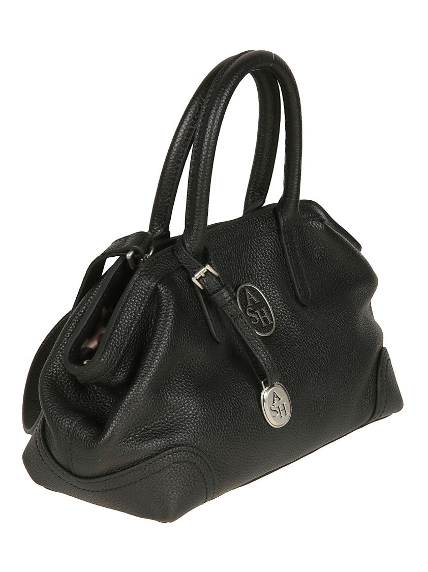 Ash Josephine Textured Leather Handbag