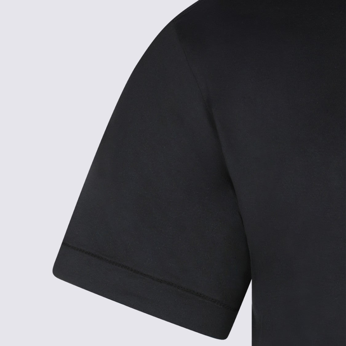 Stone Island Classic Black Short-Sleeve T-Shirt