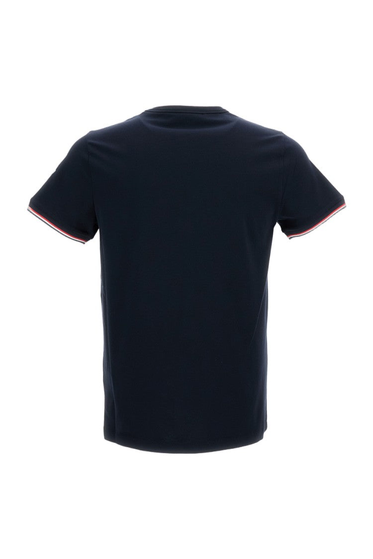 Moncler Short-Sleeved T-Shirt With Contrast Tipped Detail