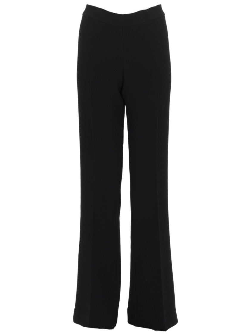 P.A.R.O.S.H. High-Waisted Wide-Leg Pants With Tailored Silhouette
